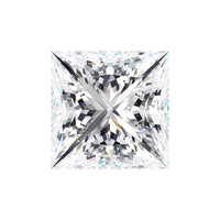 IGI Certified Princess Cut Lab Grown Diamond (D-F Color VS1-VVS2 Clarity)