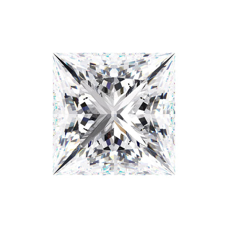 IGI Certified Princess Cut Lab Grown Diamond (D-F Color VS1-VVS2 Clarity)