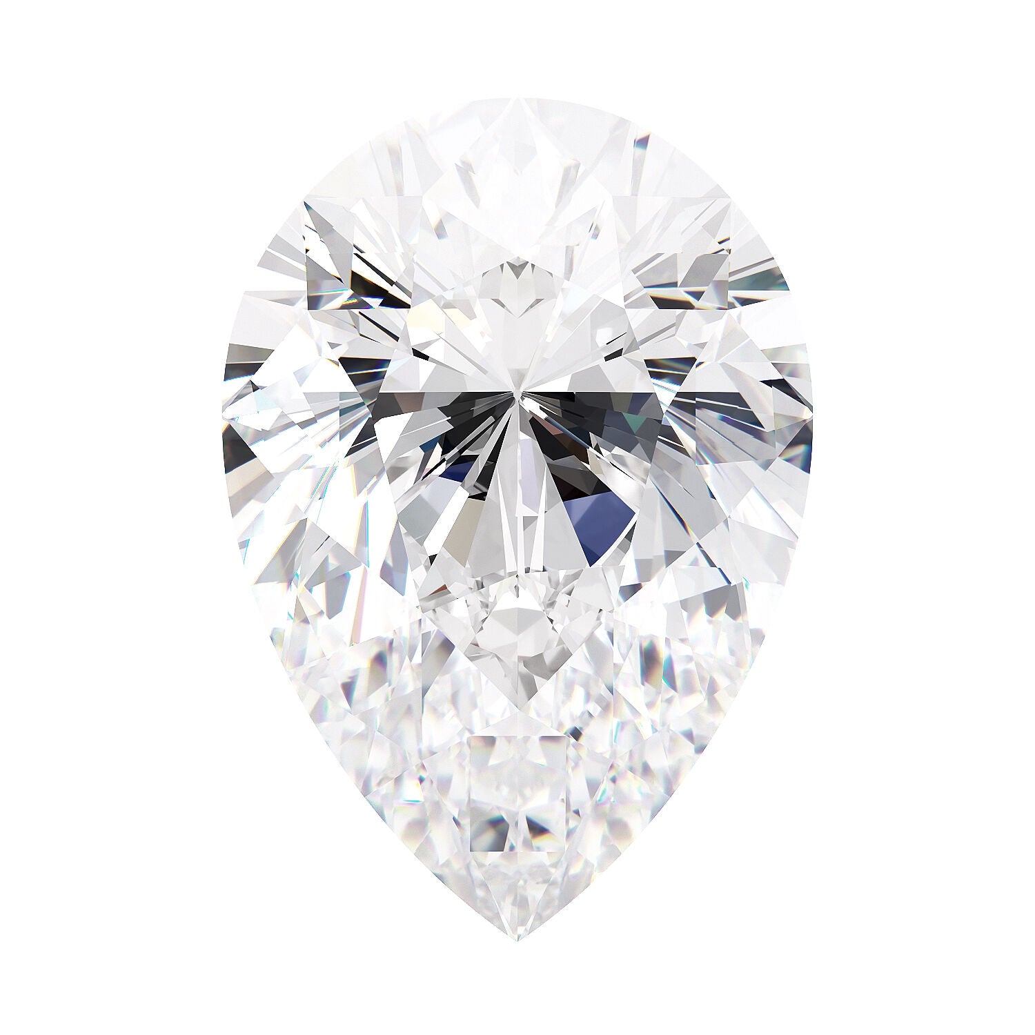 IGI Certified Pear Brilliant Cut Lab Grown Diamond (D-F Color VS1-VVS2 Clarity)