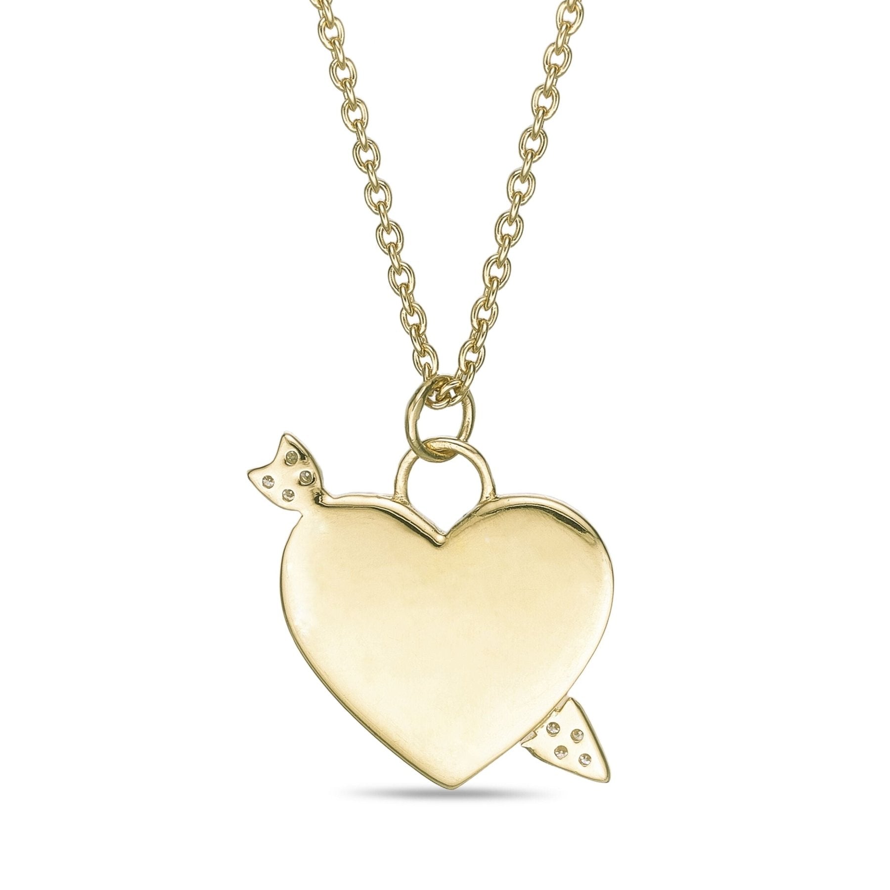 Heart and Arrow Necklace