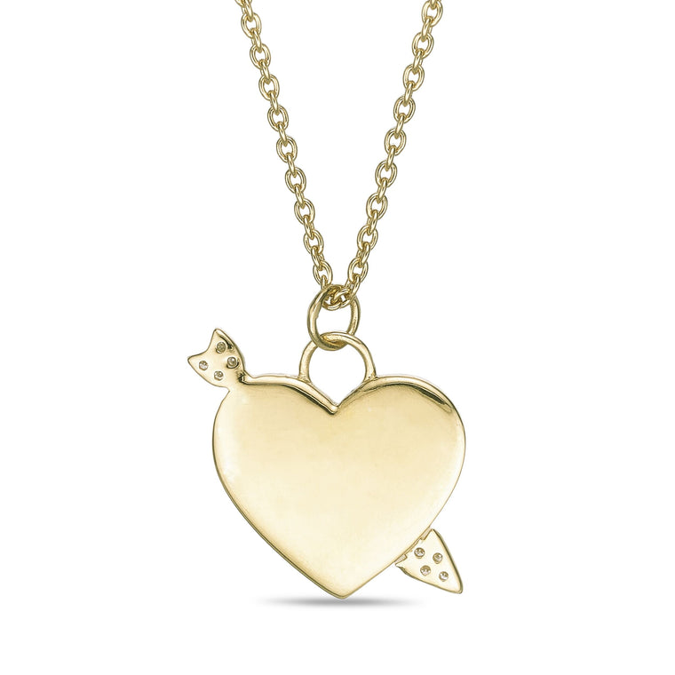 Heart and Arrow Necklace