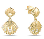 Dangle Shell Earrings