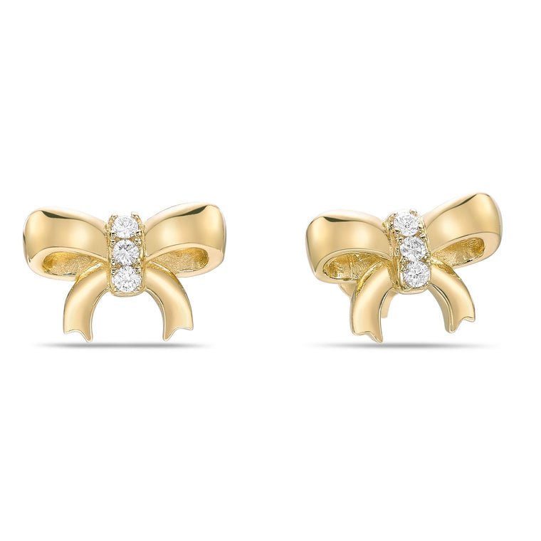 Bow Stud Earrings