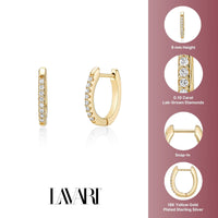 Oval Hoop Earrings