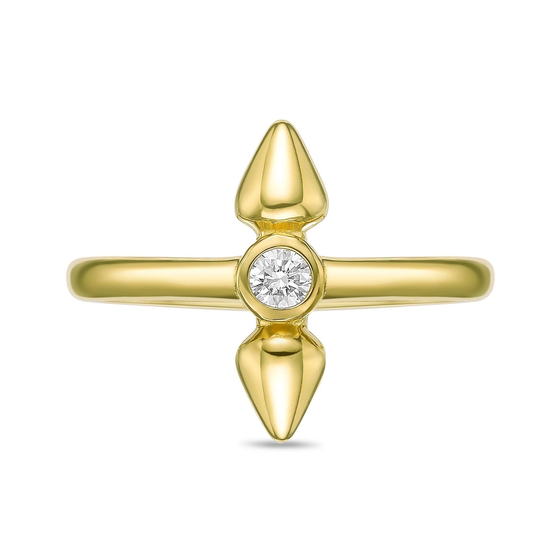 Lab Grown Diamond Spike Ring