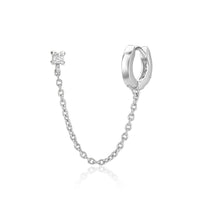 Chain Stud and Huggie Earring
