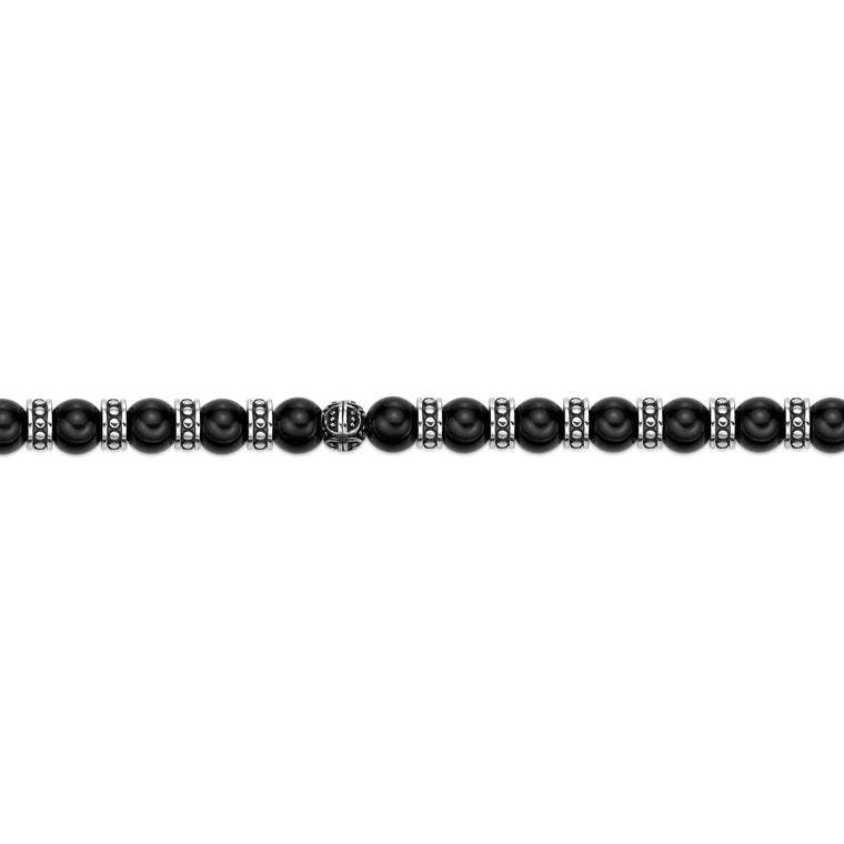 Beaded Bracelet in Stainless Steel