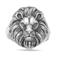 Lion Head Ring in Stainless Steel