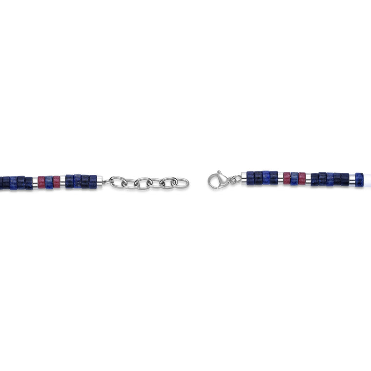 Beaded Bracelet in Stainless Steel