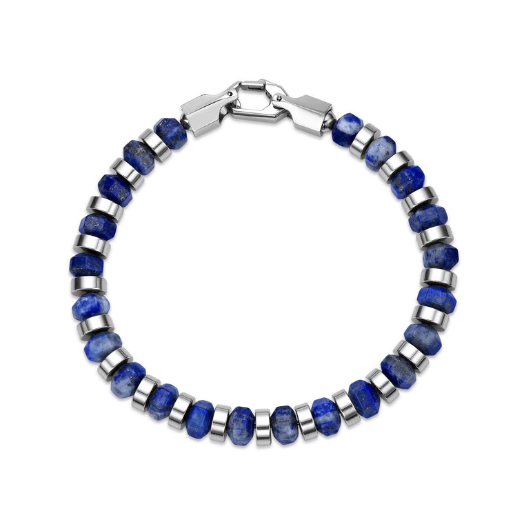 Beaded Bracelet in Stainless Steel