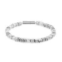 Beaded Bracelet in Stainless Steel