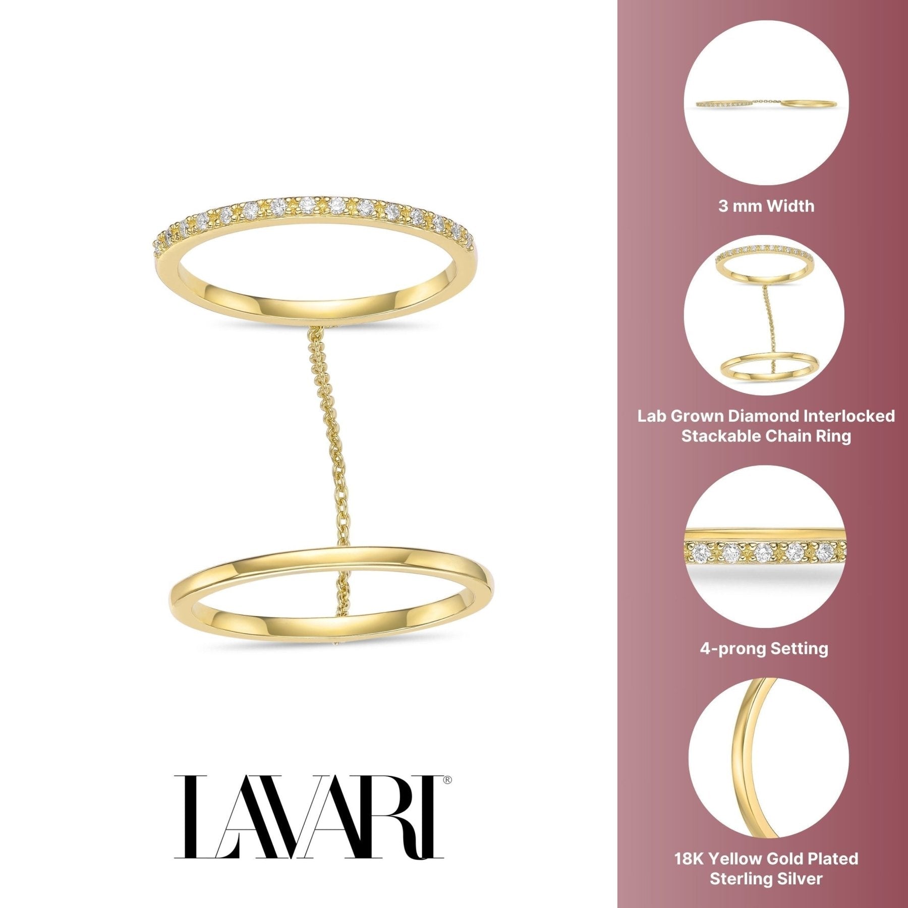 Stackable Chain Rings