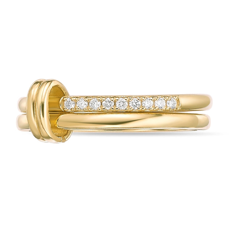 Interlocked Stackable Rings