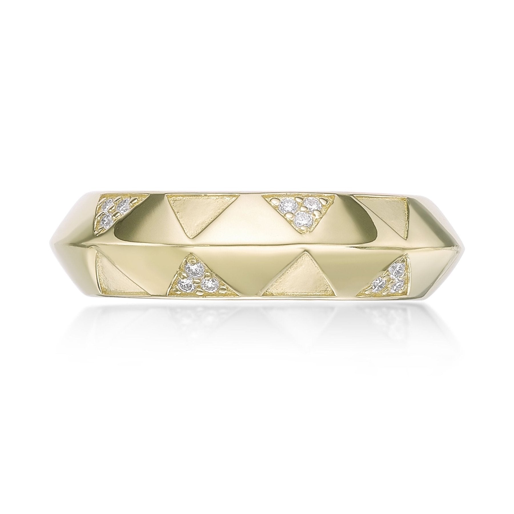 Geometric Chunky Ring