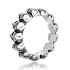 Men's Skull Ring in Sterling Silver