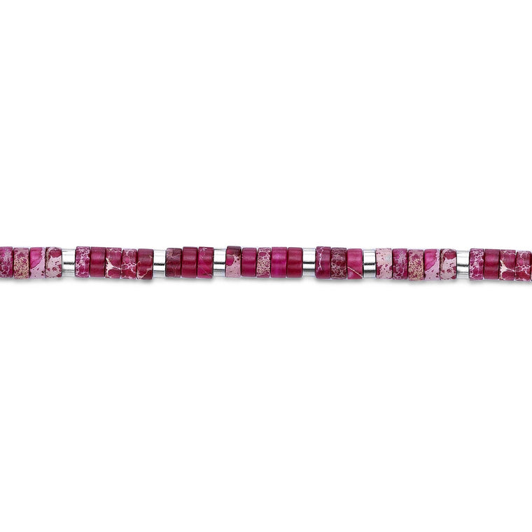 Beaded Bracelet in Stainless Steel