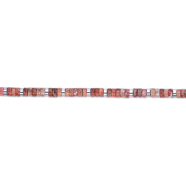 Beaded Bracelet in Stainless Steel