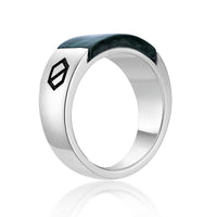 Rhombus Ring in Sterling Silver