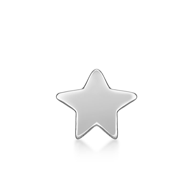 14K Gold Star Nose Stud - 20G