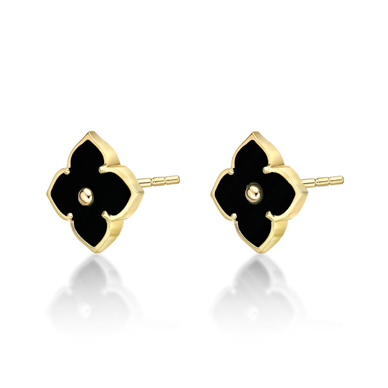 Flora Classic Flower Stud Earrings