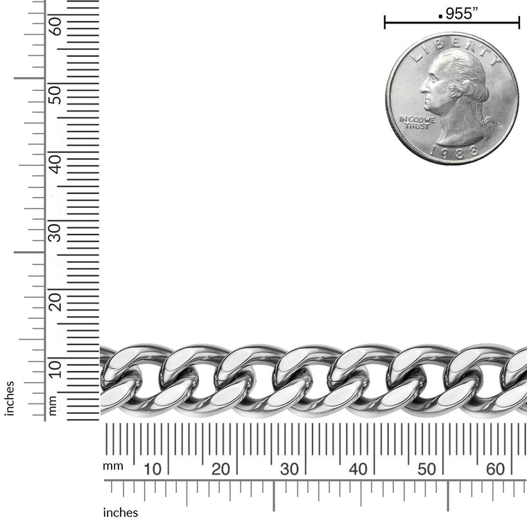 Thick Chain in Stainless Steel