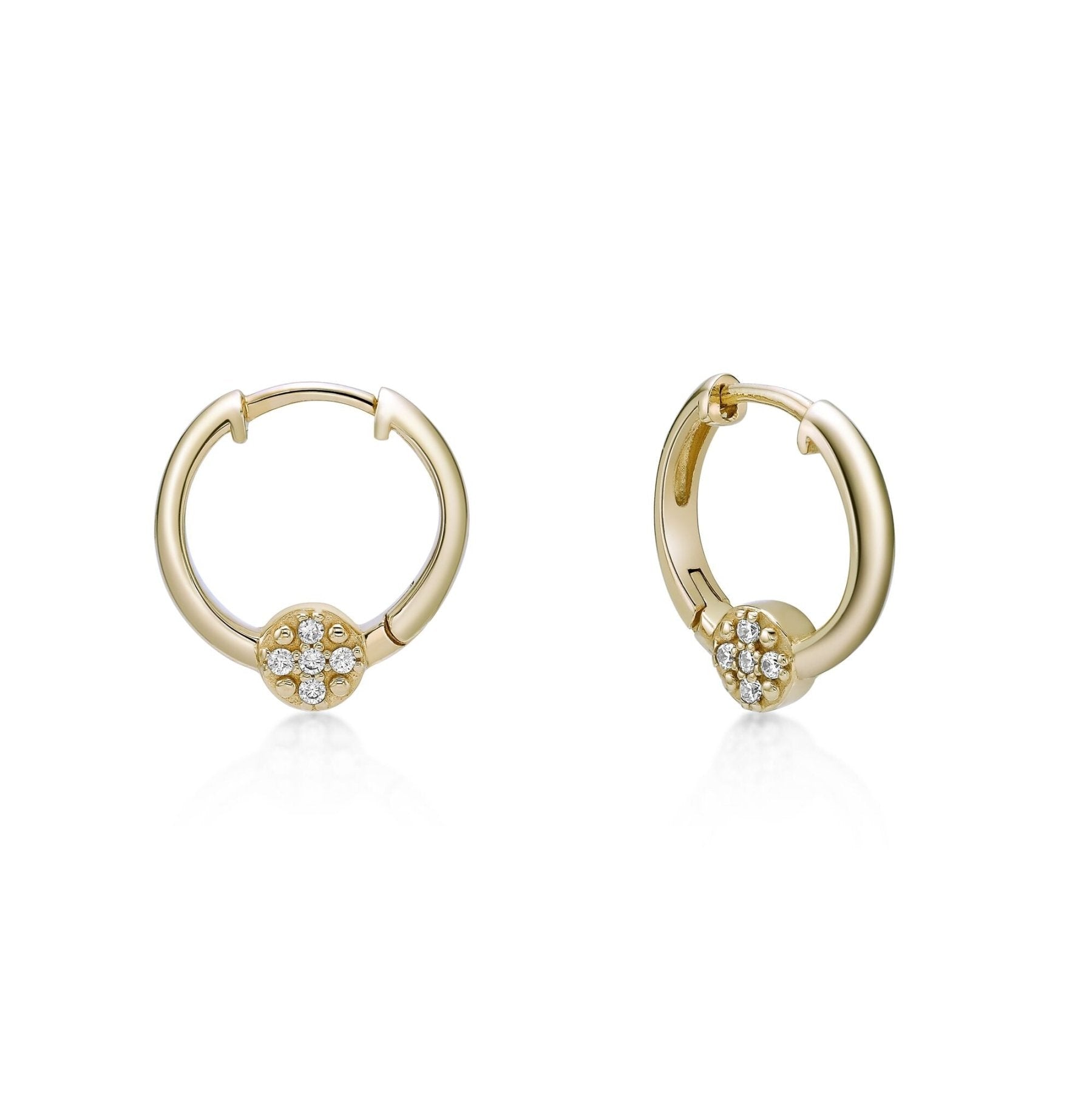 Circle Hoop Earrings