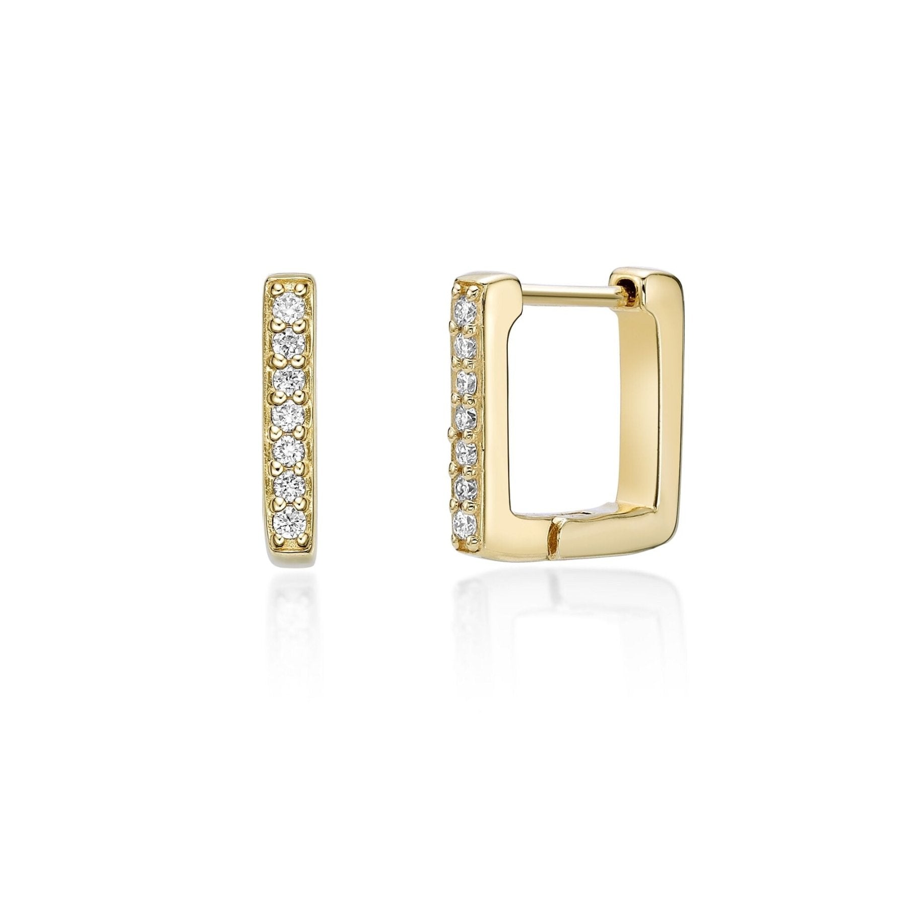 Square Hoop Earrings