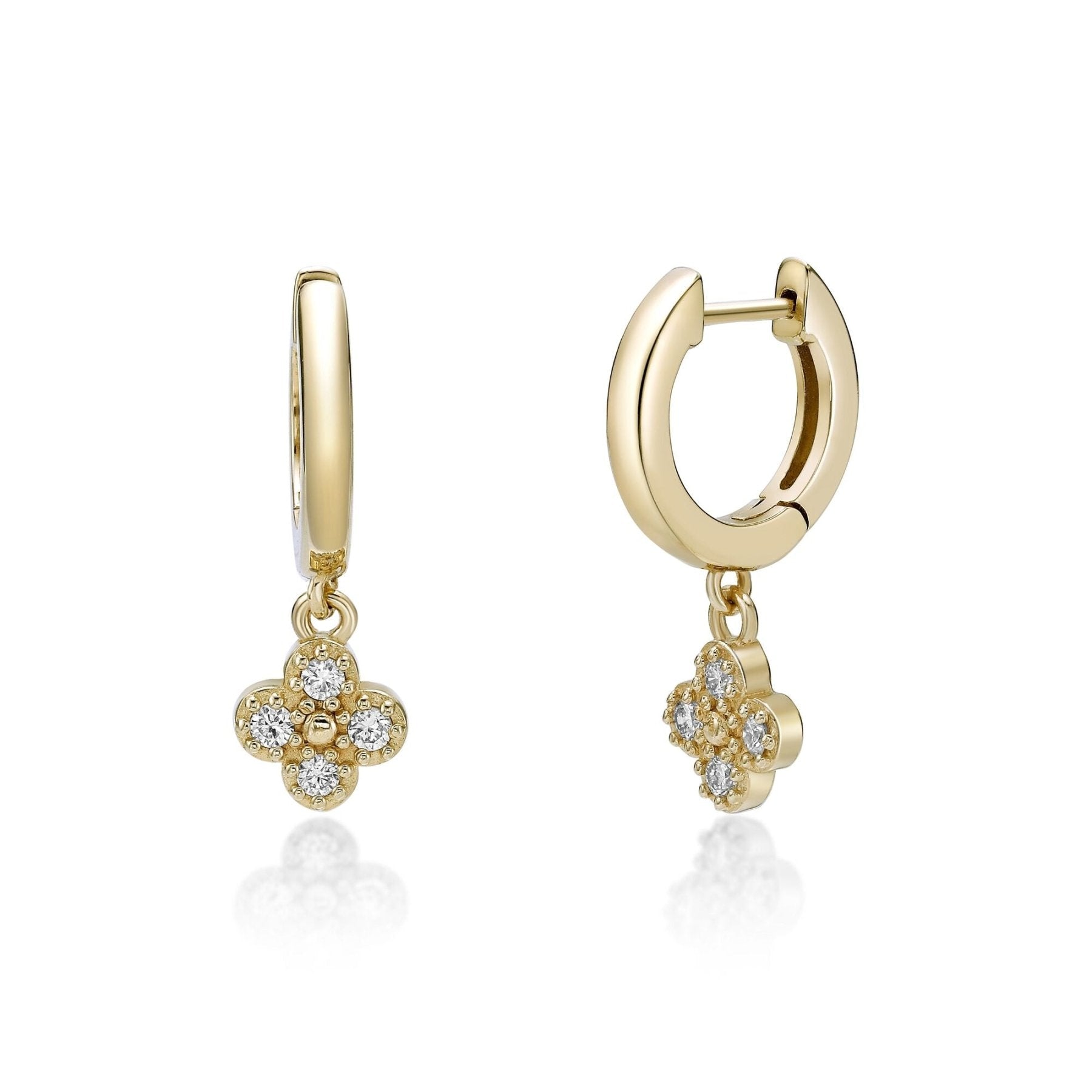 Dangle Flora Earrings