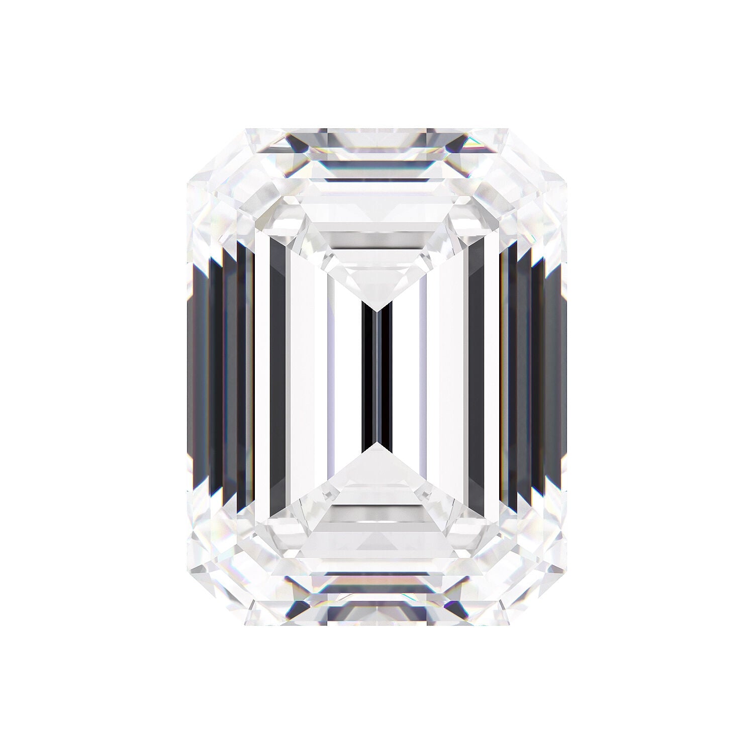 IGI Certified Emerald Cut Lab Grown Diamond (D-F Color VS1-VVS2 Clarity)