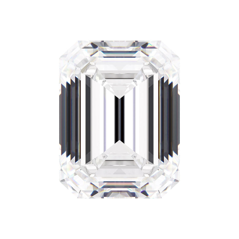 IGI Certified Emerald Cut Lab Grown Diamond (D-F Color VS1-VVS2 Clarity)