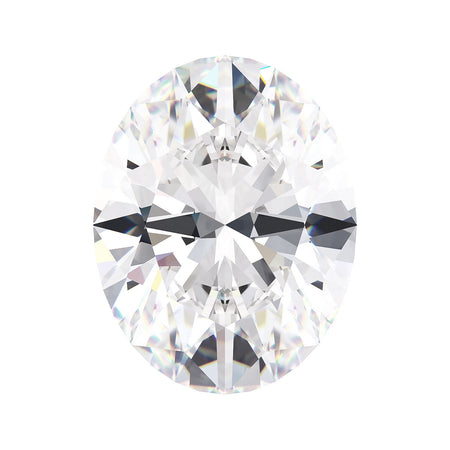 IGI Certified Oval Cut Lab Grown Diamond (D-F Color VS1-VVS2 Clarity)