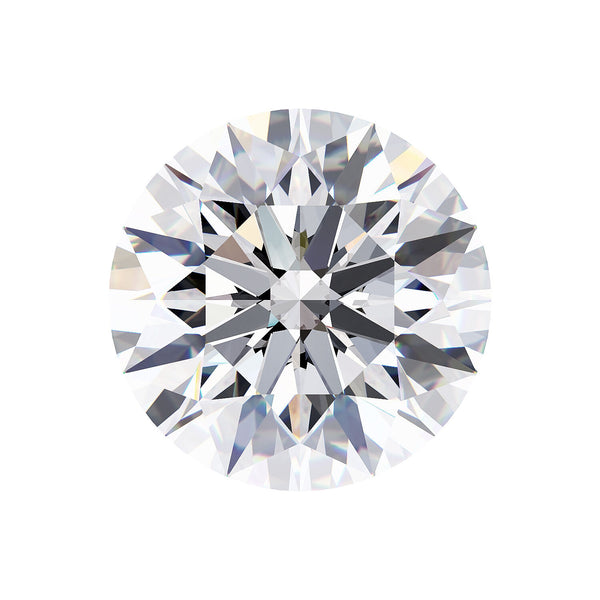IGI Certified Round Brilliant Cut Lab Grown Diamond (D-F Color VS1-VVS2 Clarity)