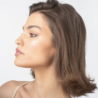 10K Cubic Zirconia Open Hoop Nose Ring - 20G