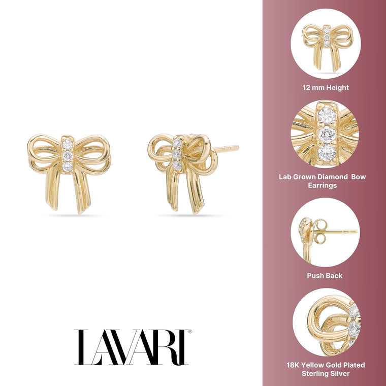 Large Bow earrings