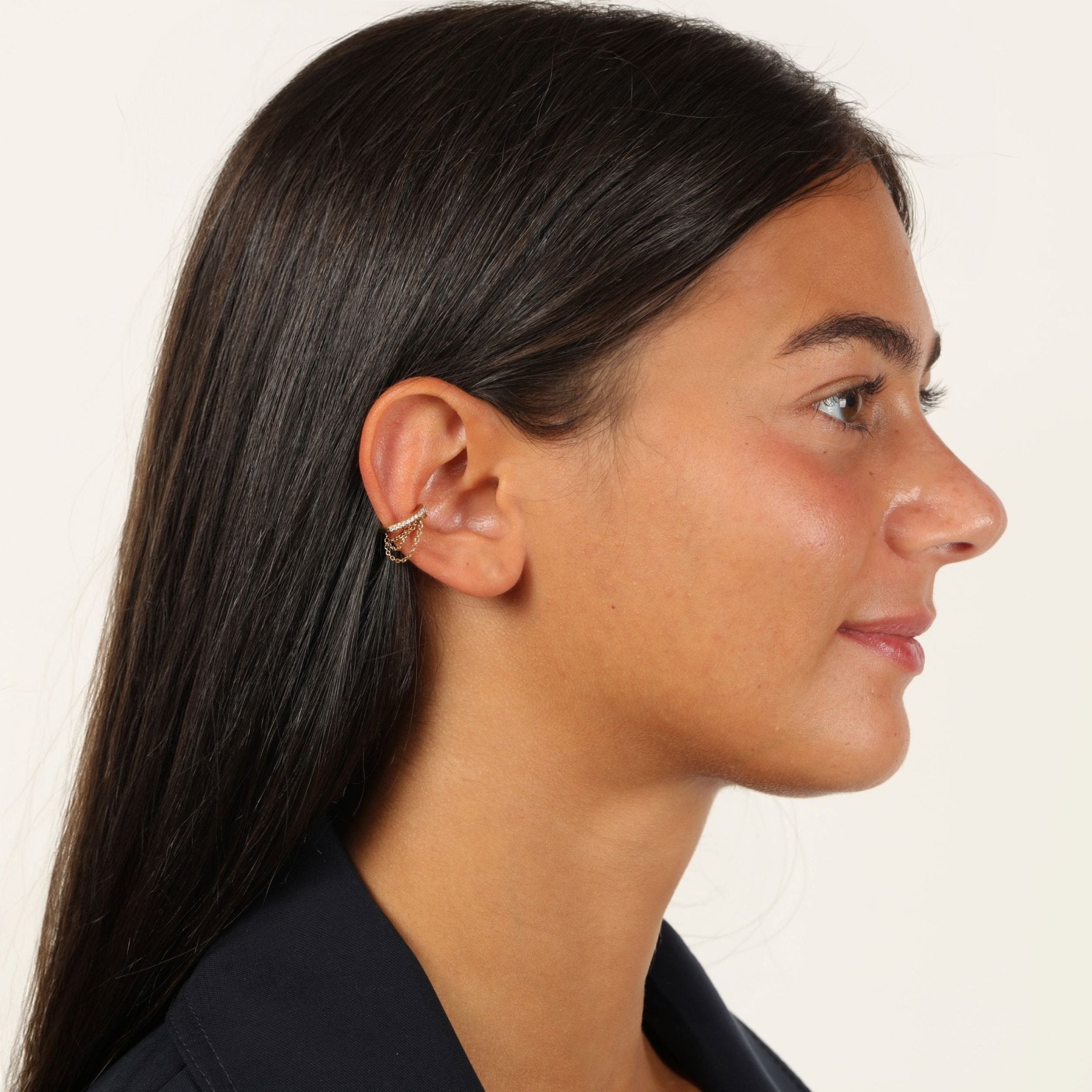 Dangle Chain Ear Cuff