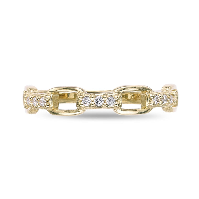 Lab Grown Diamond Chain Ring
