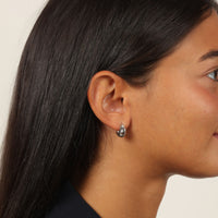 Star Hoop Earrings