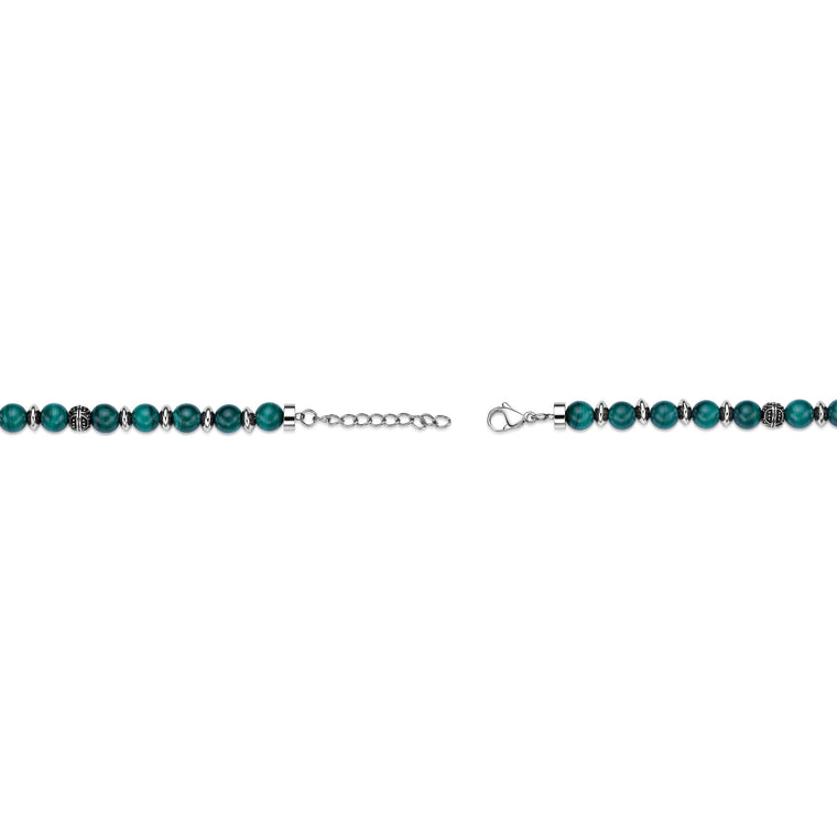Beaded Bracelet in Stainless Steel
