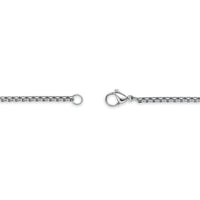 Lion Medallion Pendant in Antique Finish Stainless Steel