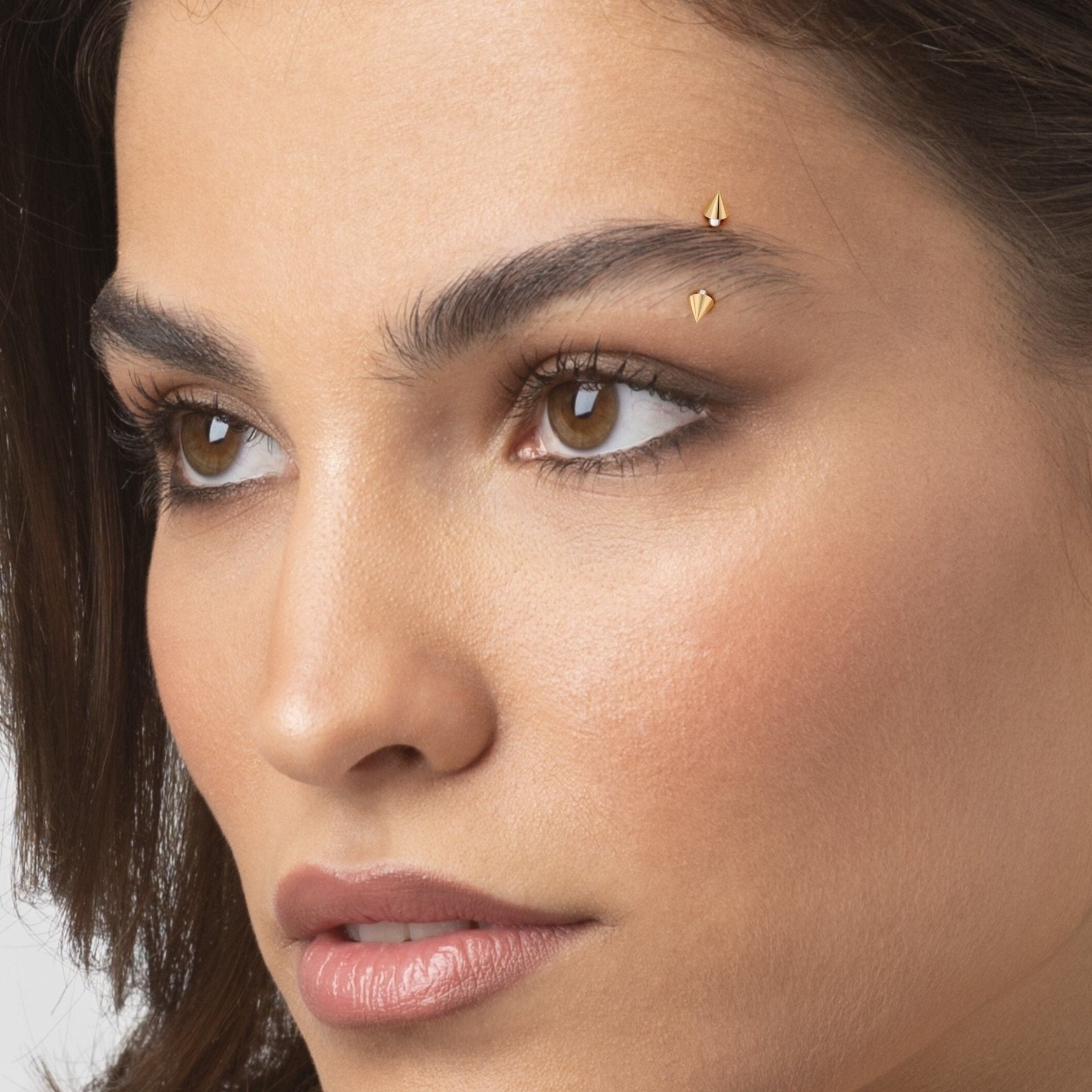 Banana Pin Eyebrow Piercing - 14G