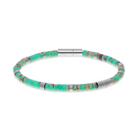 Beaded Bracelet in Stainless Steel