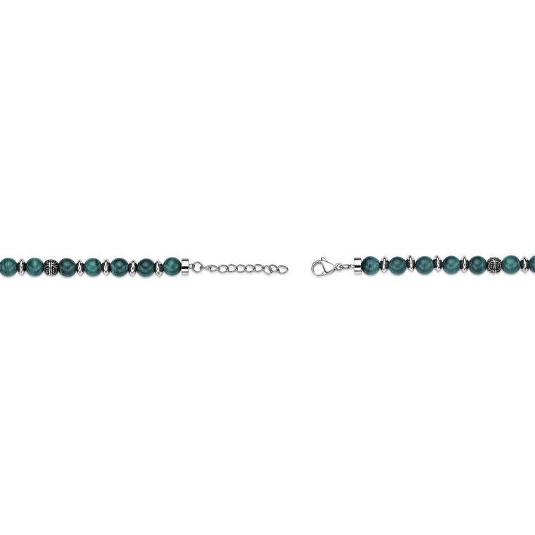 Beaded Bracelet in Stainless Steel