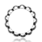 Men's Skull Ring in Sterling Silver