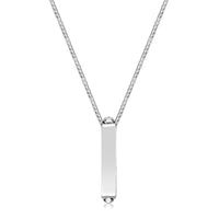 Men's Skull Pendant with Howlite Accent in Sterling Silver