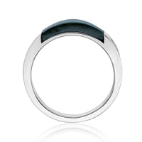 Rhombus Ring in Sterling Silver