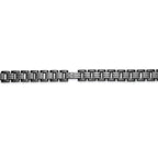 American Flag Bracelet in Black Ion-Plated Stainless Steel