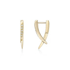 Lab Grown Diamond Spike Earrings
