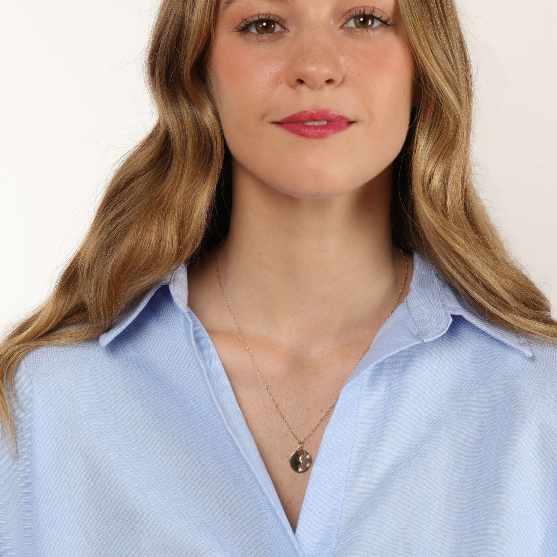 Astrological Circle Pendant Necklace