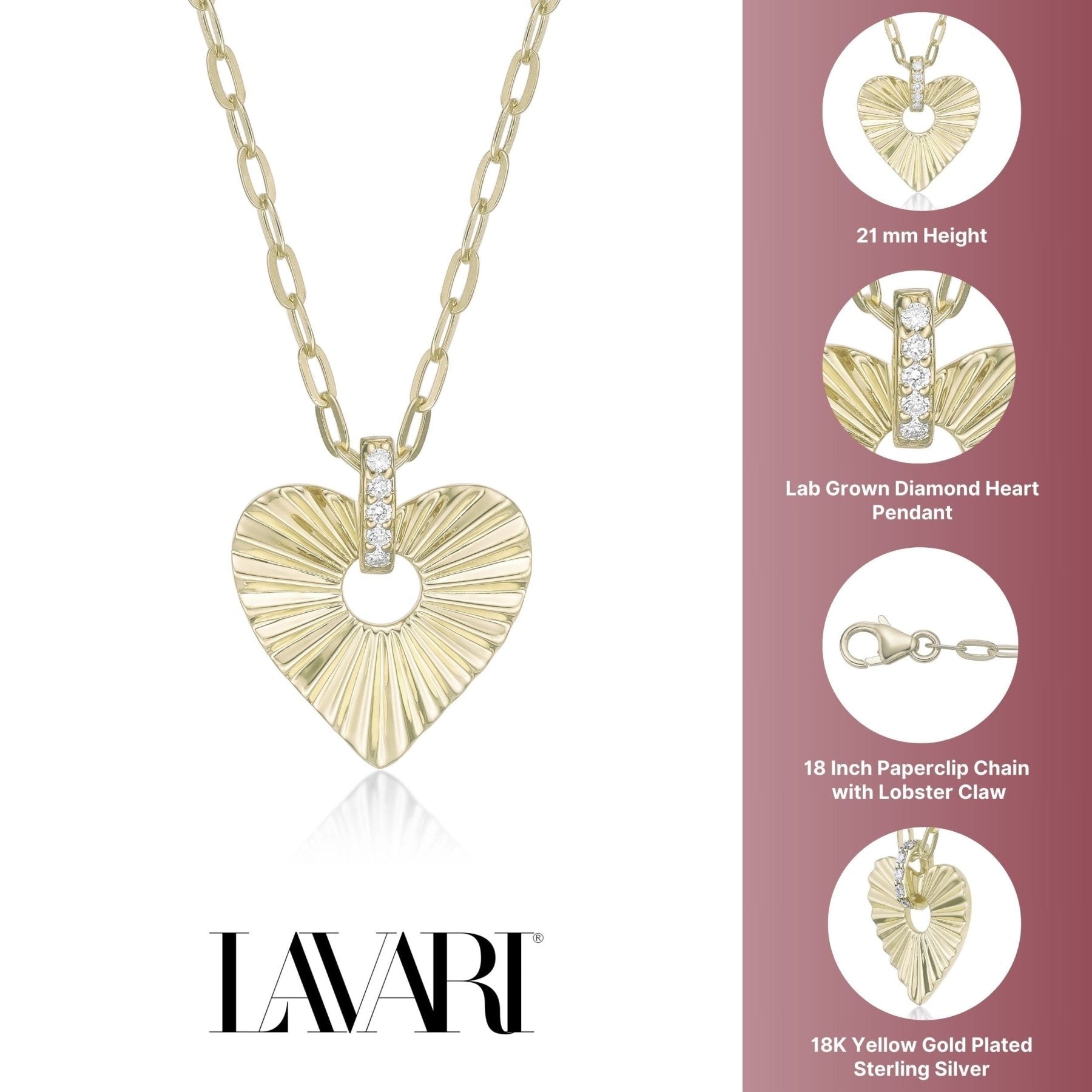 Heart Pendant Necklace