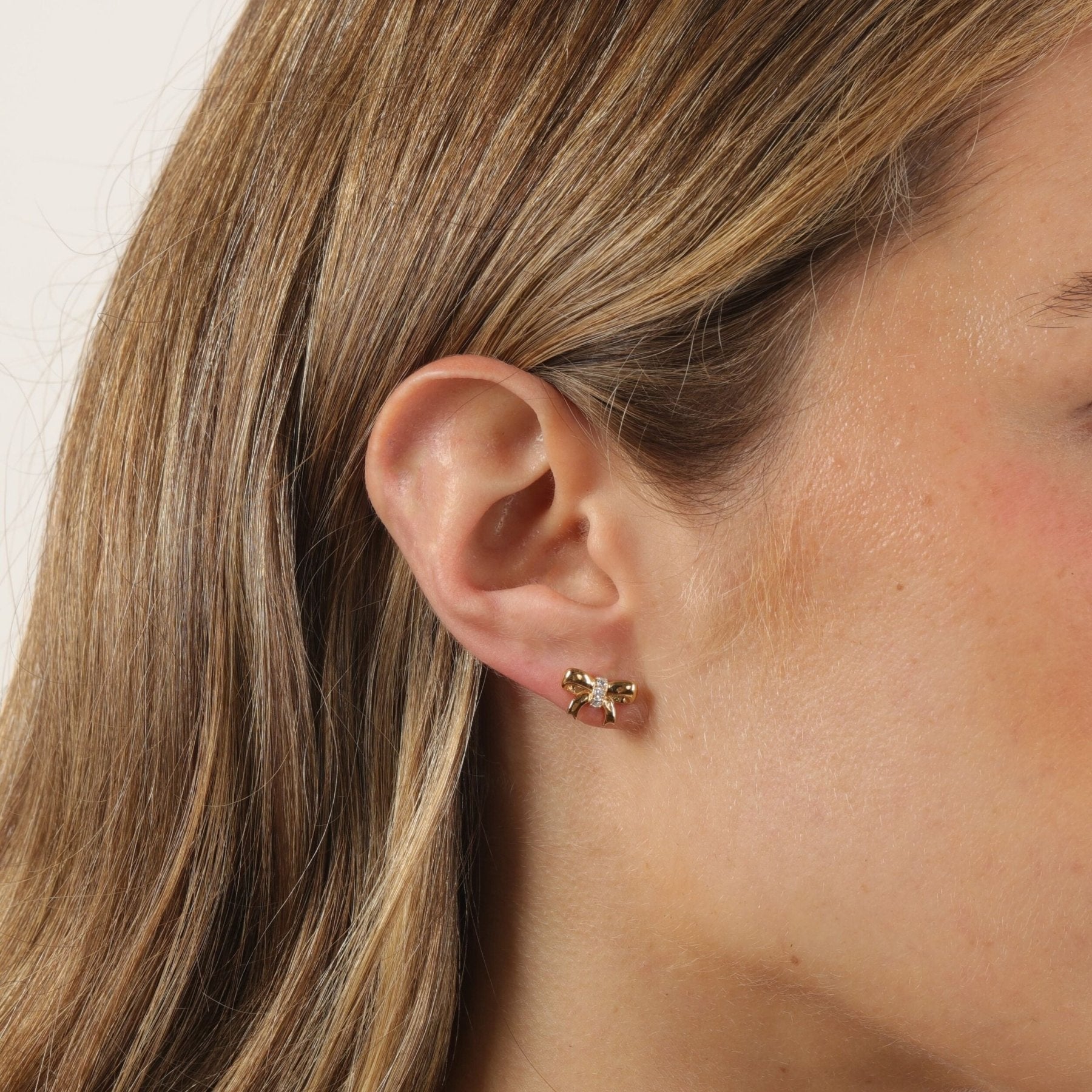 Bow Stud Earrings